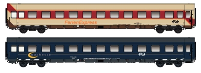 L.S. Models LS96029N - N - 2-tlg. Set Liegewagen TUI-Wagen, NS, Ep. IV-V